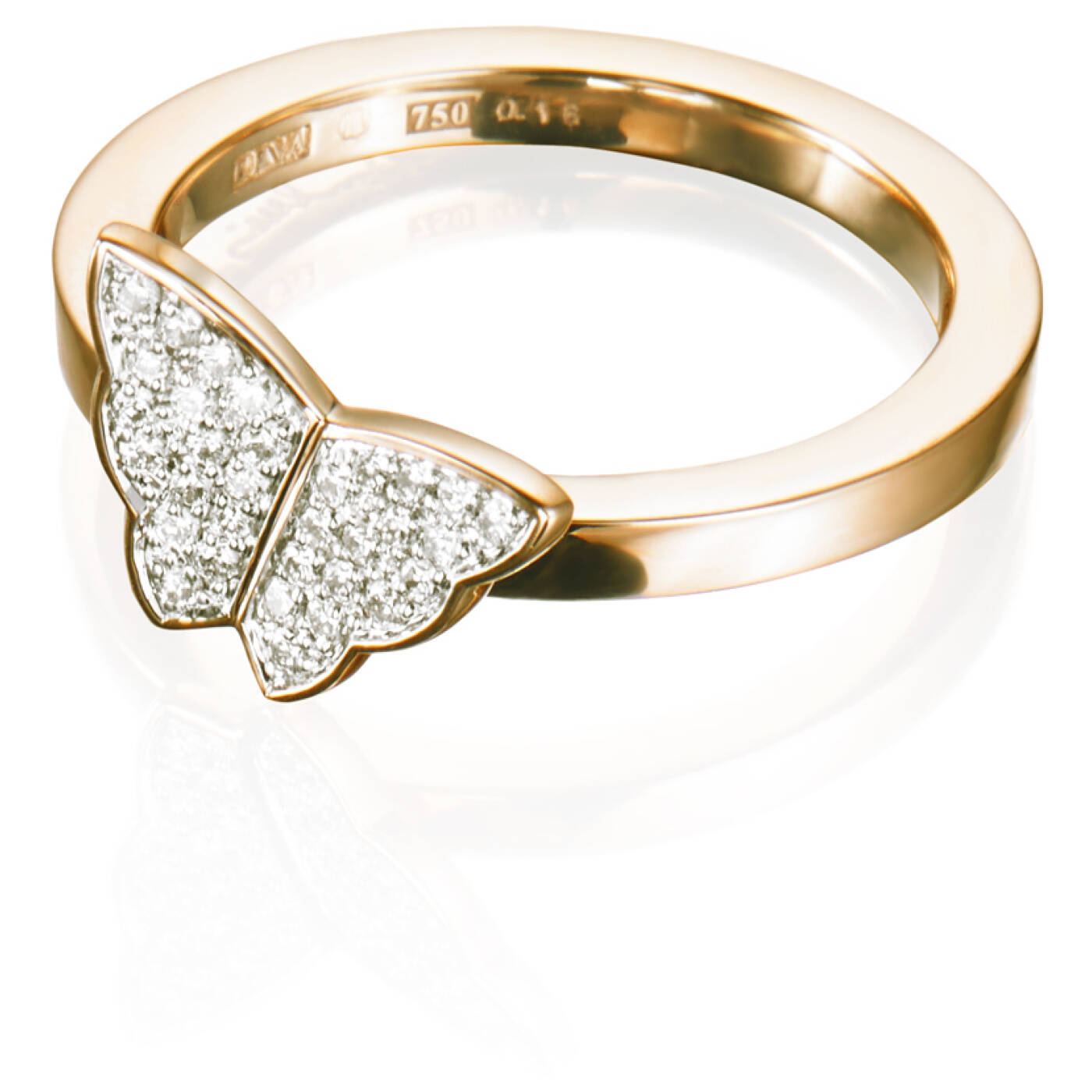 Little Miss Butterfly & Stars Ring Guld