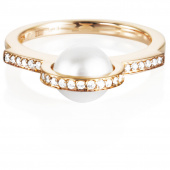 Day Pearl & Stars Ring Guld