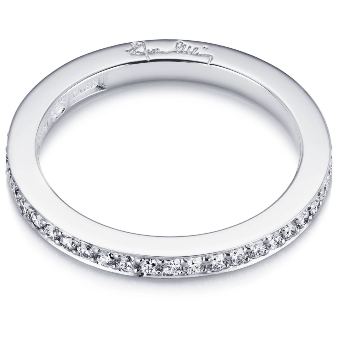 Stars & Signature Thin Ring Vitguld