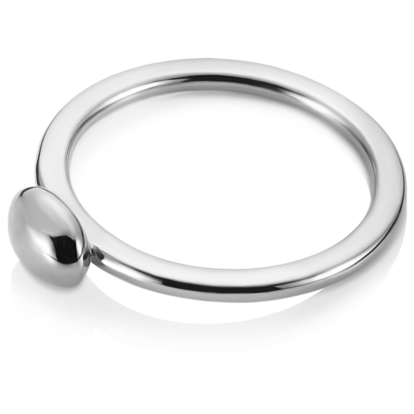 Love Bead - Gold Ring Vitguld