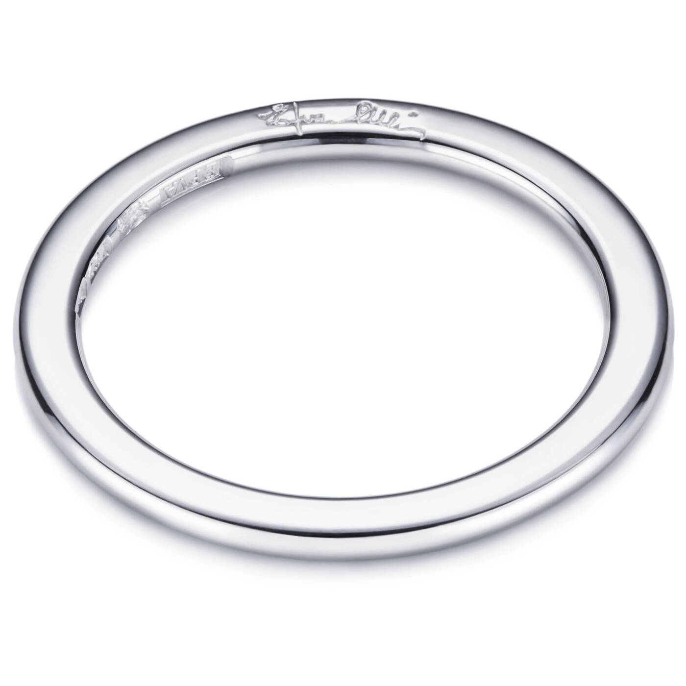 Love Bead Band Ring Vitguld