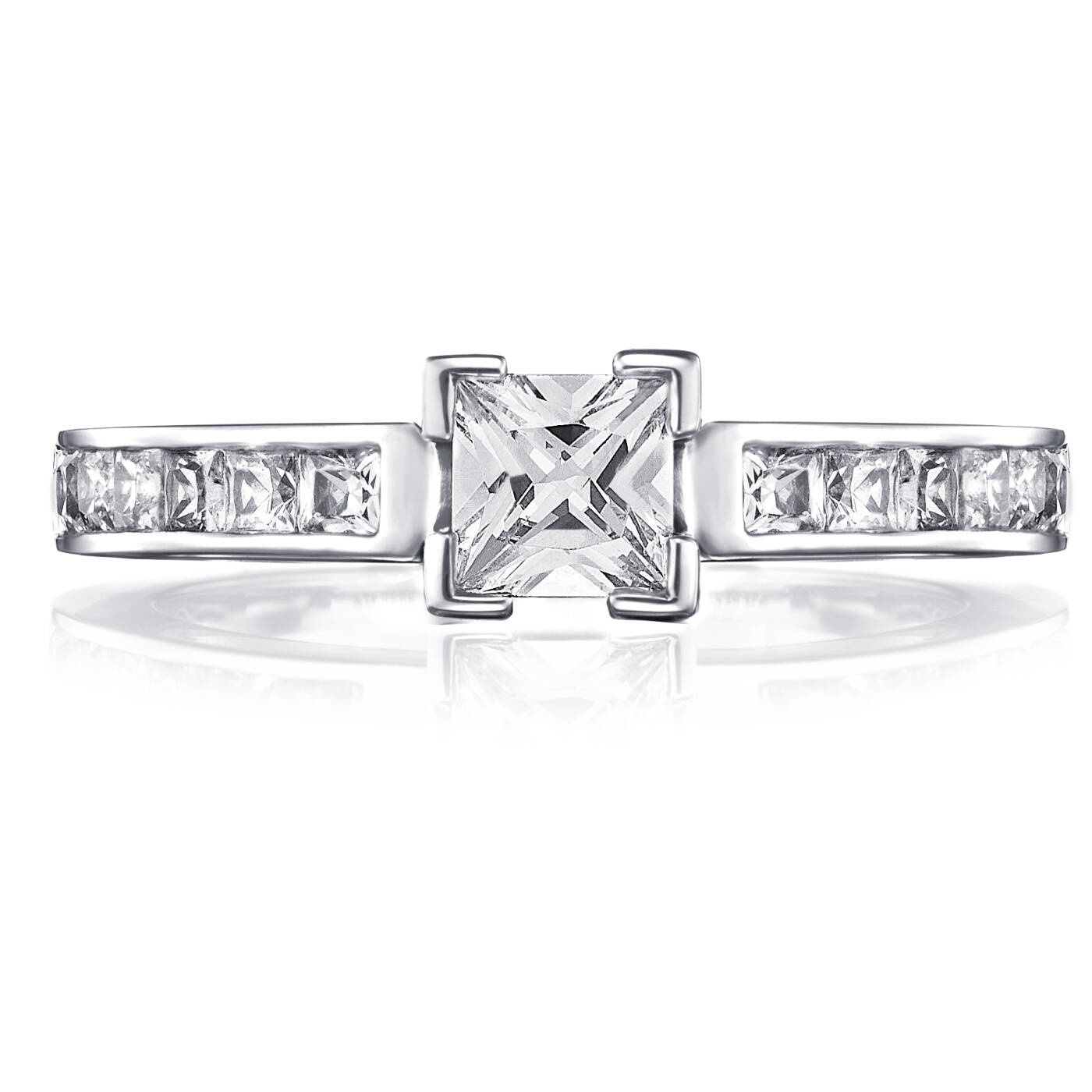 Rock Star Ring Vitguld