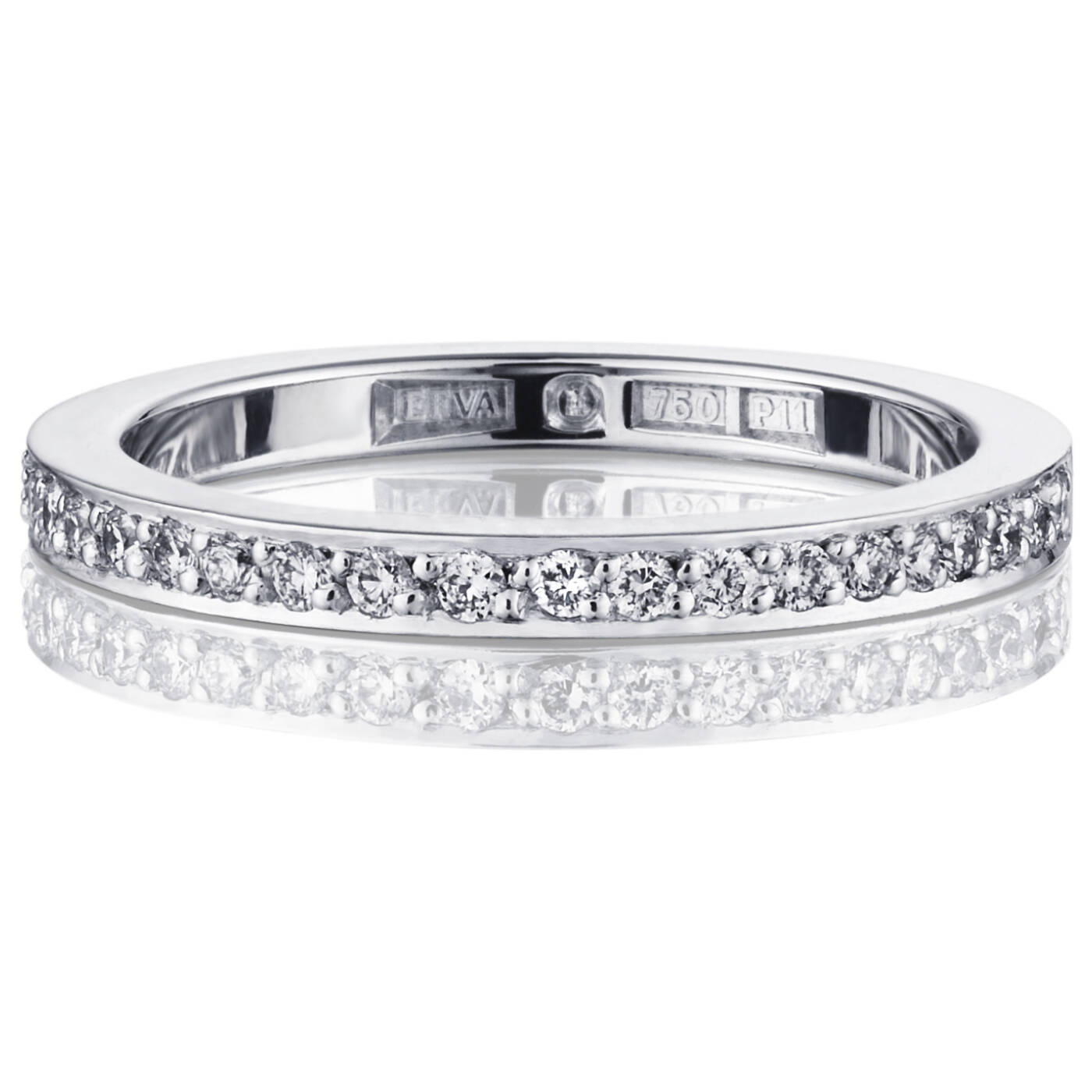 21 Stars & Signature Thin Ring Vitguld