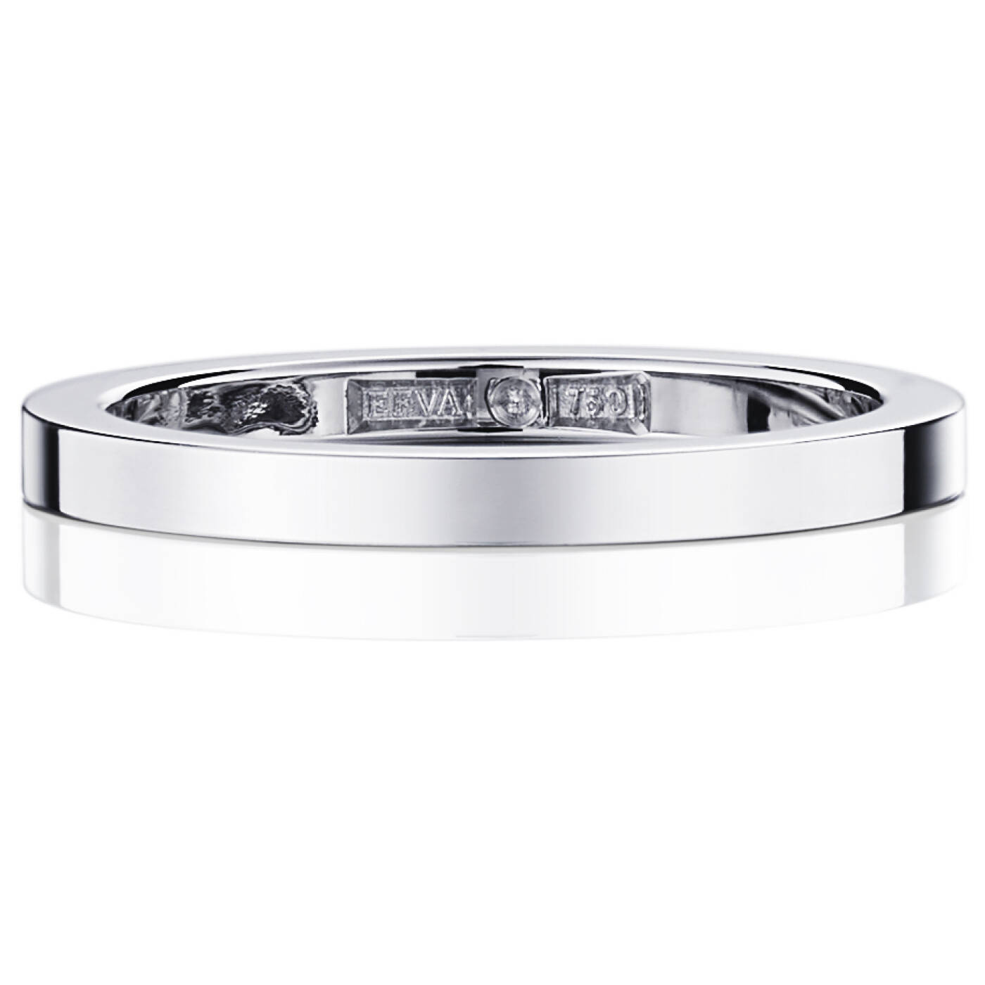 Plain & Signature Thin Ring Vitguld