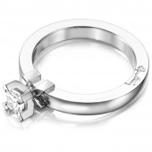 Dolce Vita Princess 0.30 ct diamant Ring Vitguld