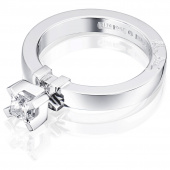 Dolce Vita Princess 0.40 ct diamant Ring Vitguld