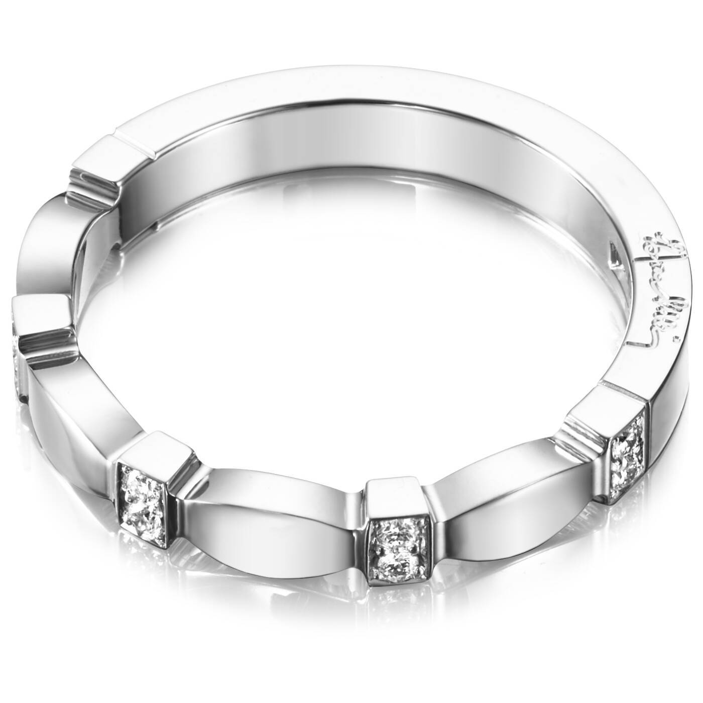 Forget Me Not Ring Vitguld