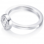 Wedding & Stars 0.40 ct diamant Ring Vitguld