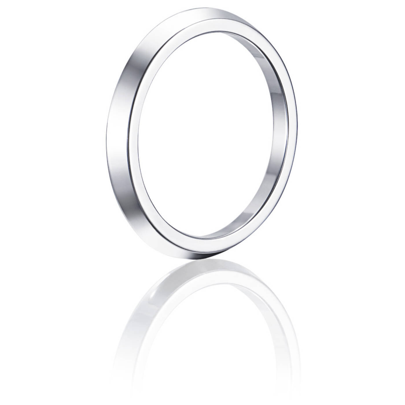 Paramour Thin Ring Vitguld