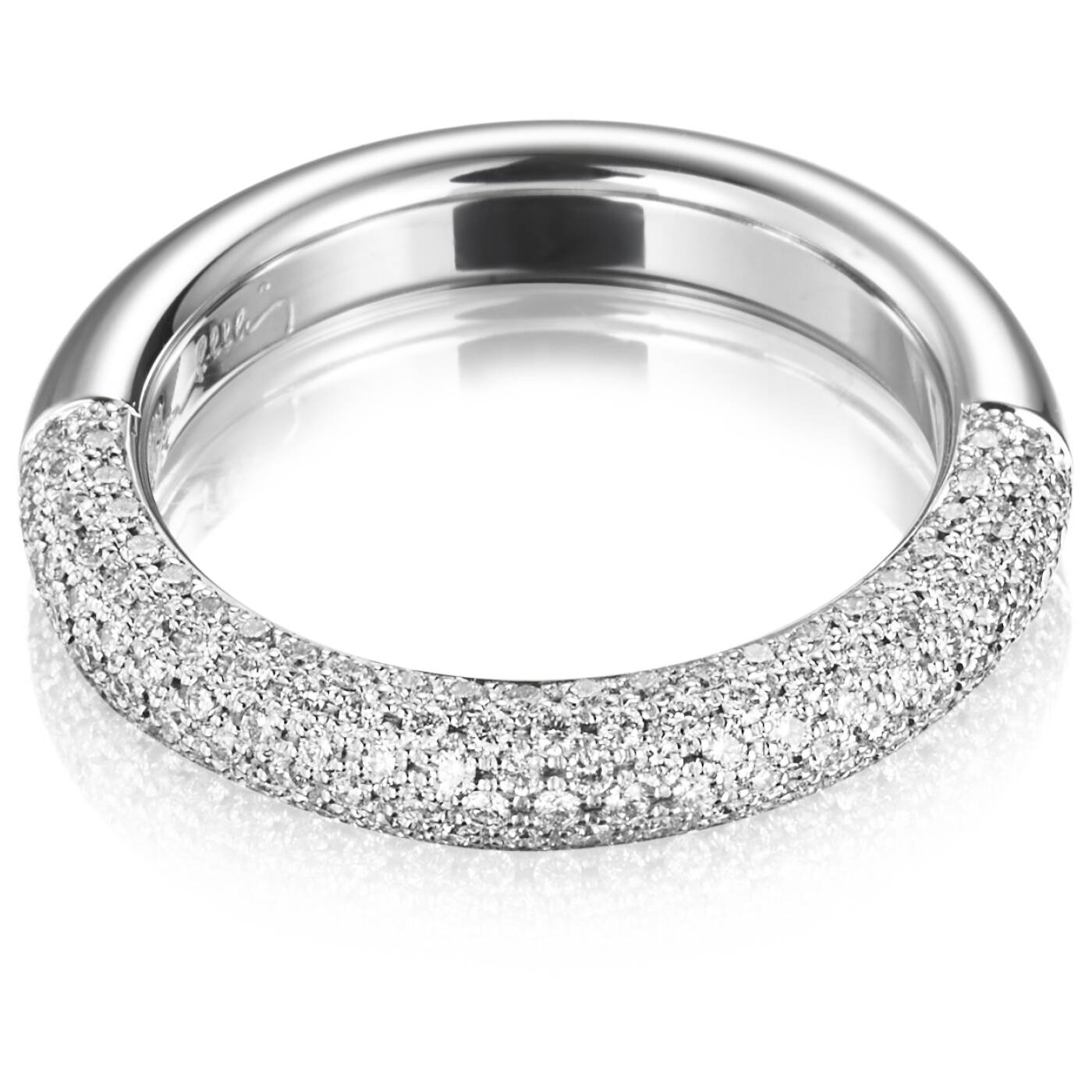 Million Stars Ring Vitguld