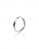 Half Round Thin Ring White gold Half Round Thin Ring White gold