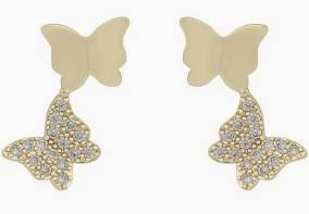 Vega short ear Gold clear