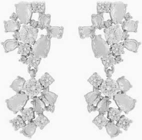 River pendant Örhänge Silver