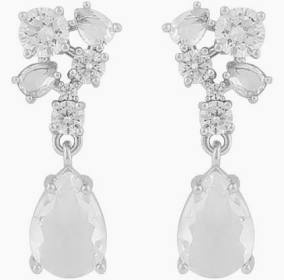 River small pendant Örhängen Silver