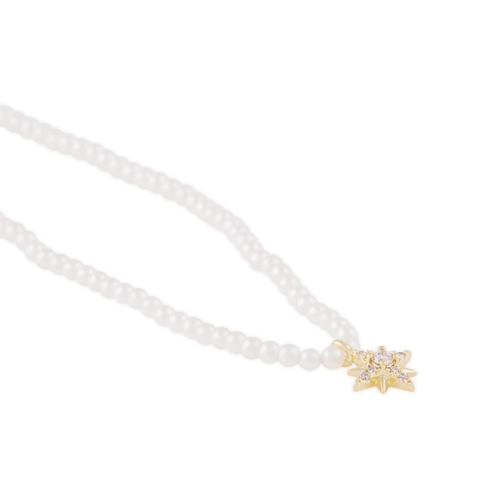 Stellaris pendant pearl Halsband Guld