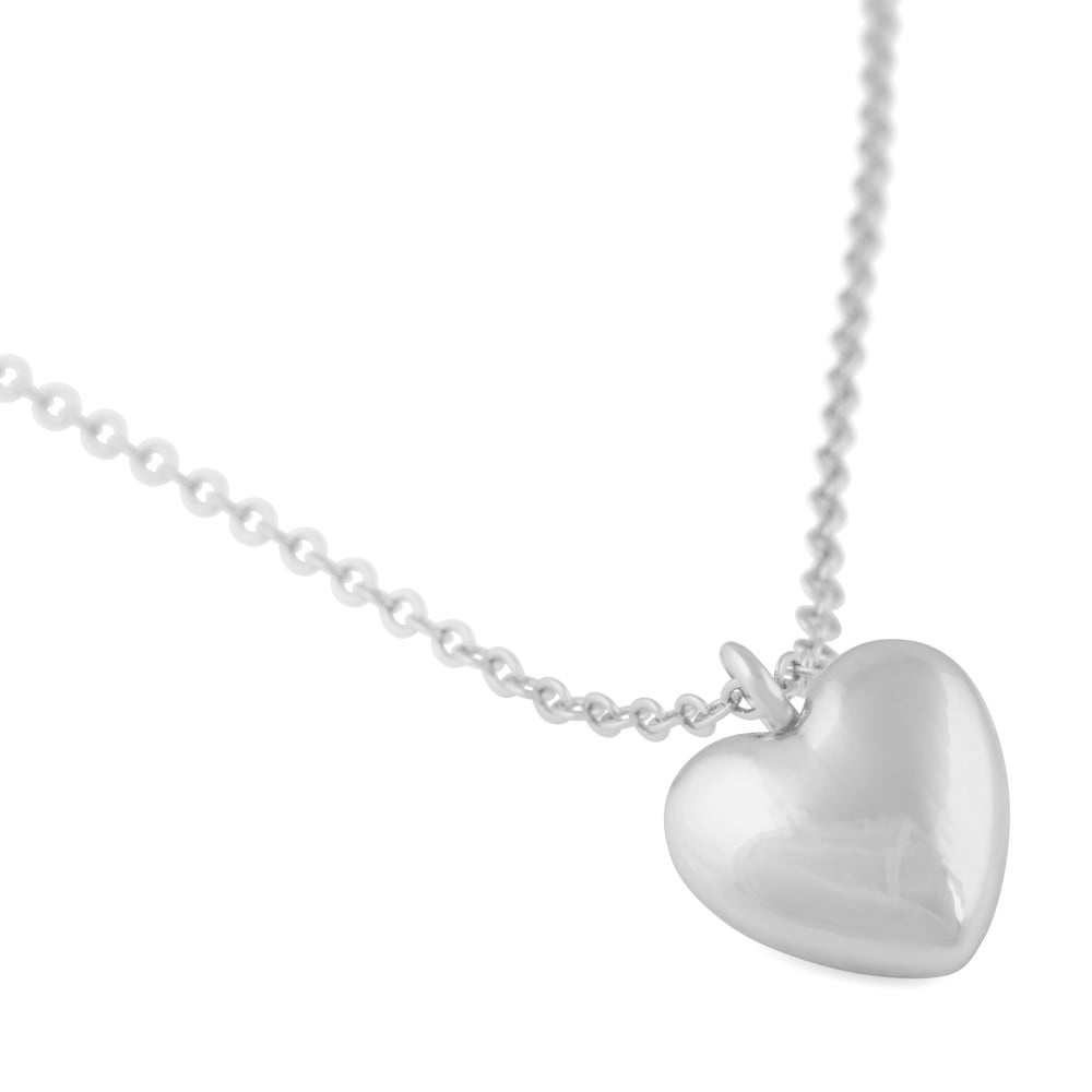 Lovely heart pendant Halsband Silver