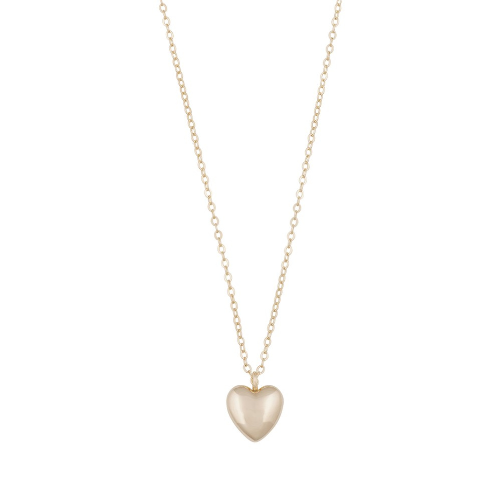 Lovely heart pendant Halsband Guld