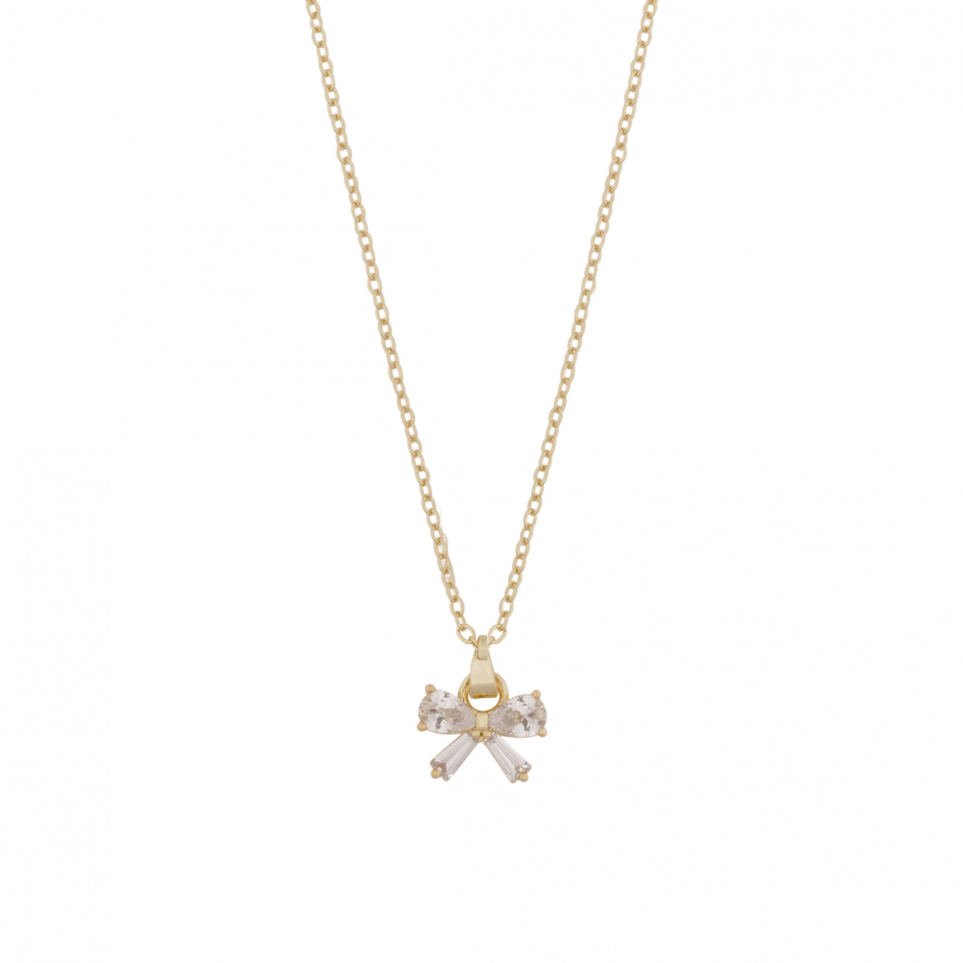 Eira bow Halsband Guld