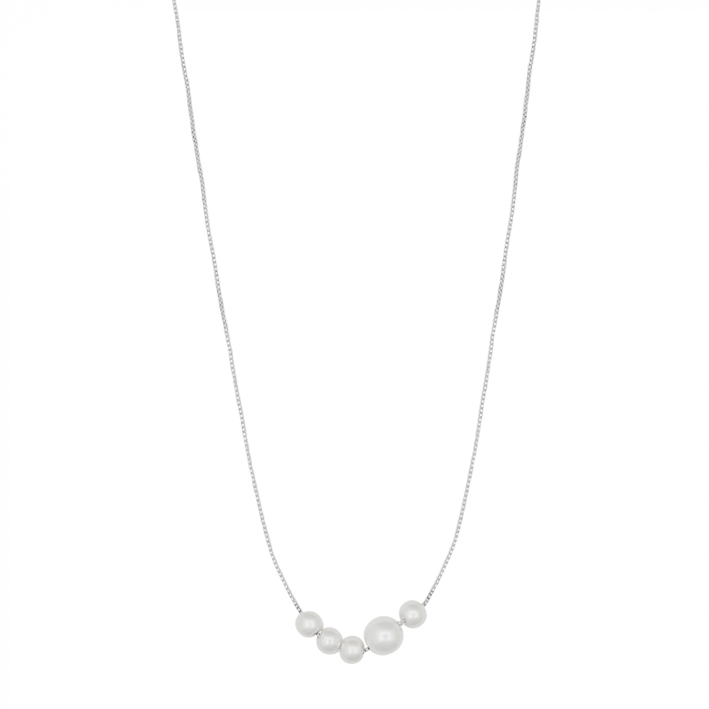 Karan Halsband Silver