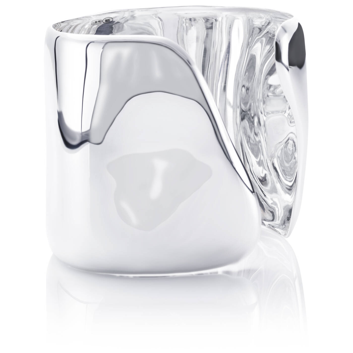 Moonwalk Cuff Armband Silver