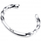 Viking Cuff Armband Silver