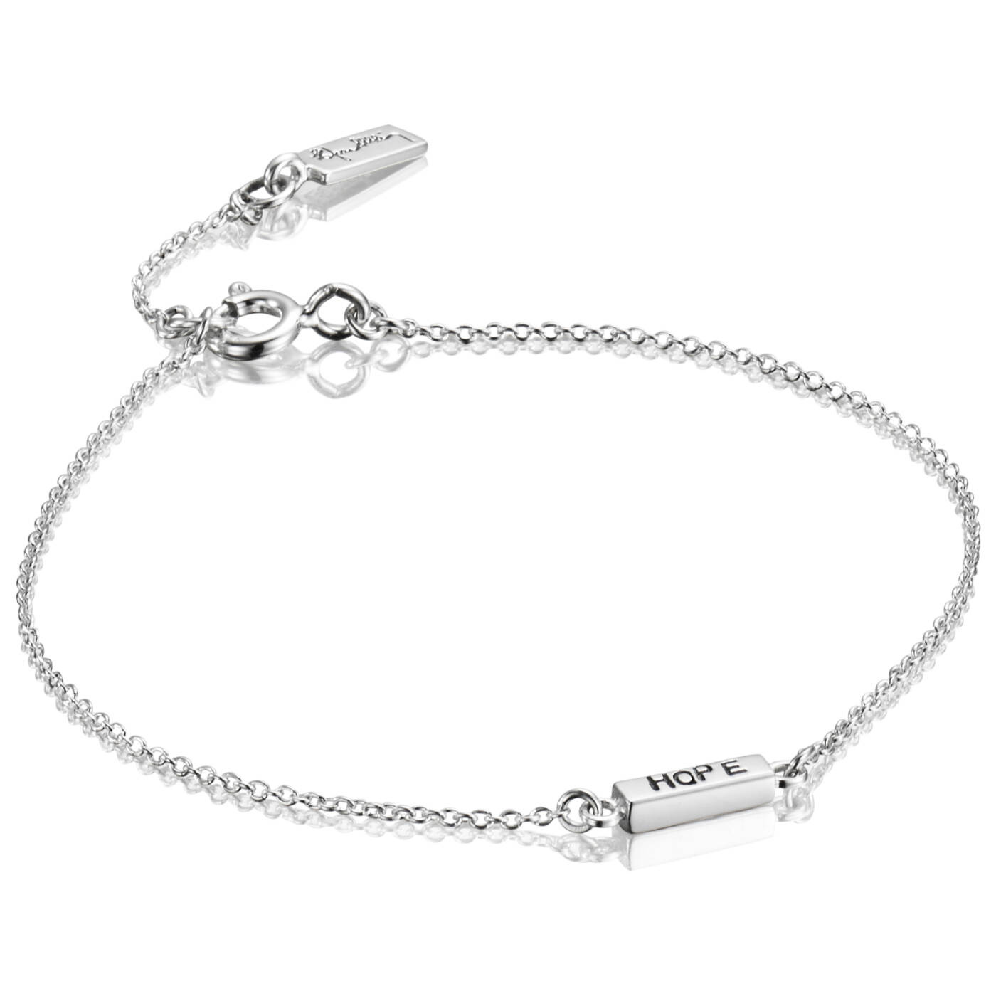 Mini Me Hope Armband Silver 17-19 cm