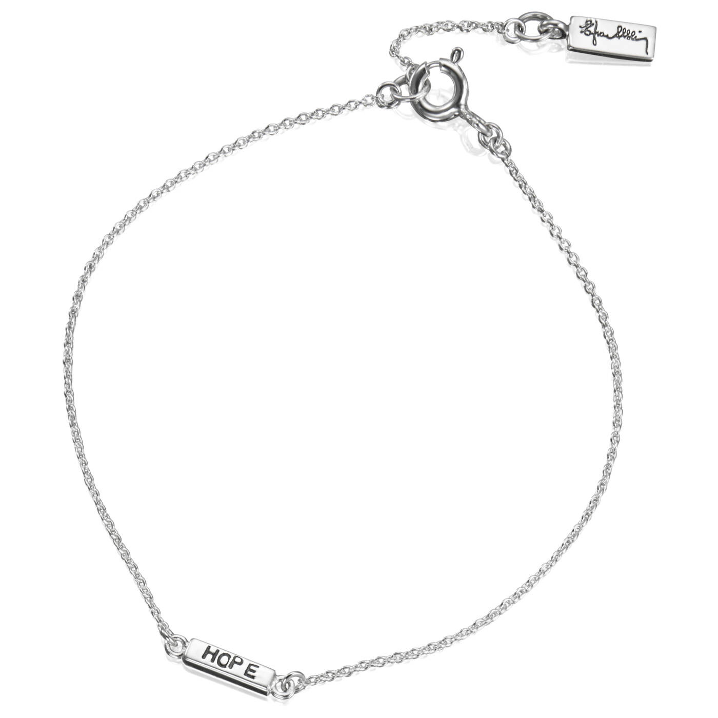 Mini Me Hope Armband Silver 17-19 cm