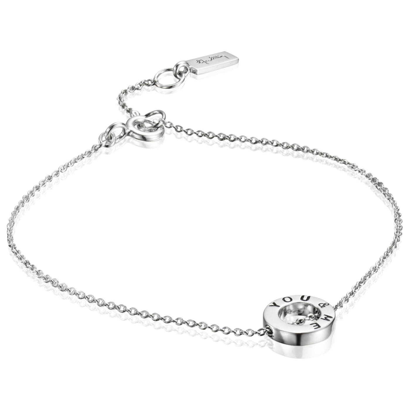 Mini Me You & Me Armband Silver 17-19 cm