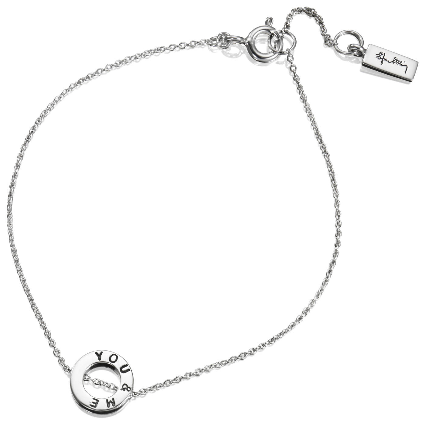 Mini Me You & Me Armband Silver 17-19 cm