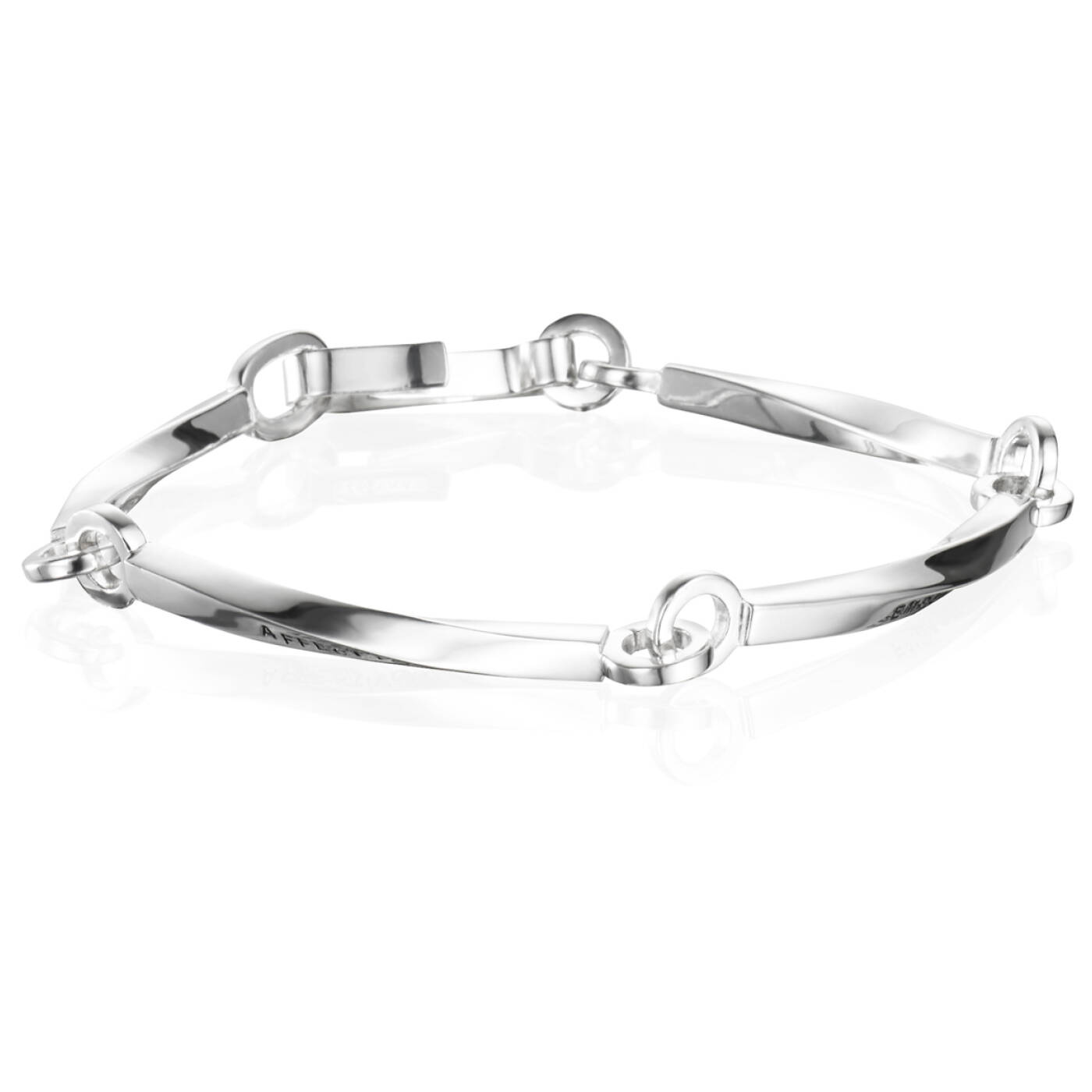 Strength & Kindness Armband Silver