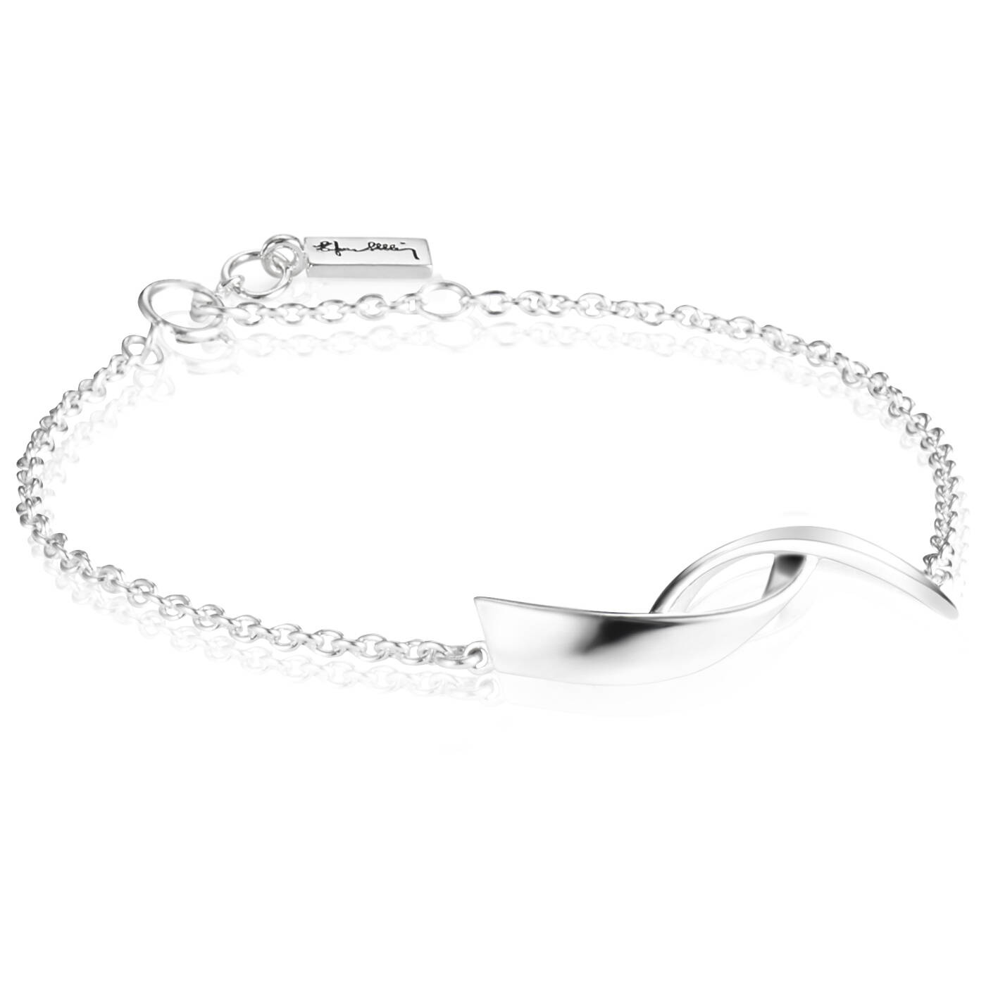 Friendship Armband Silver 16-19 cm