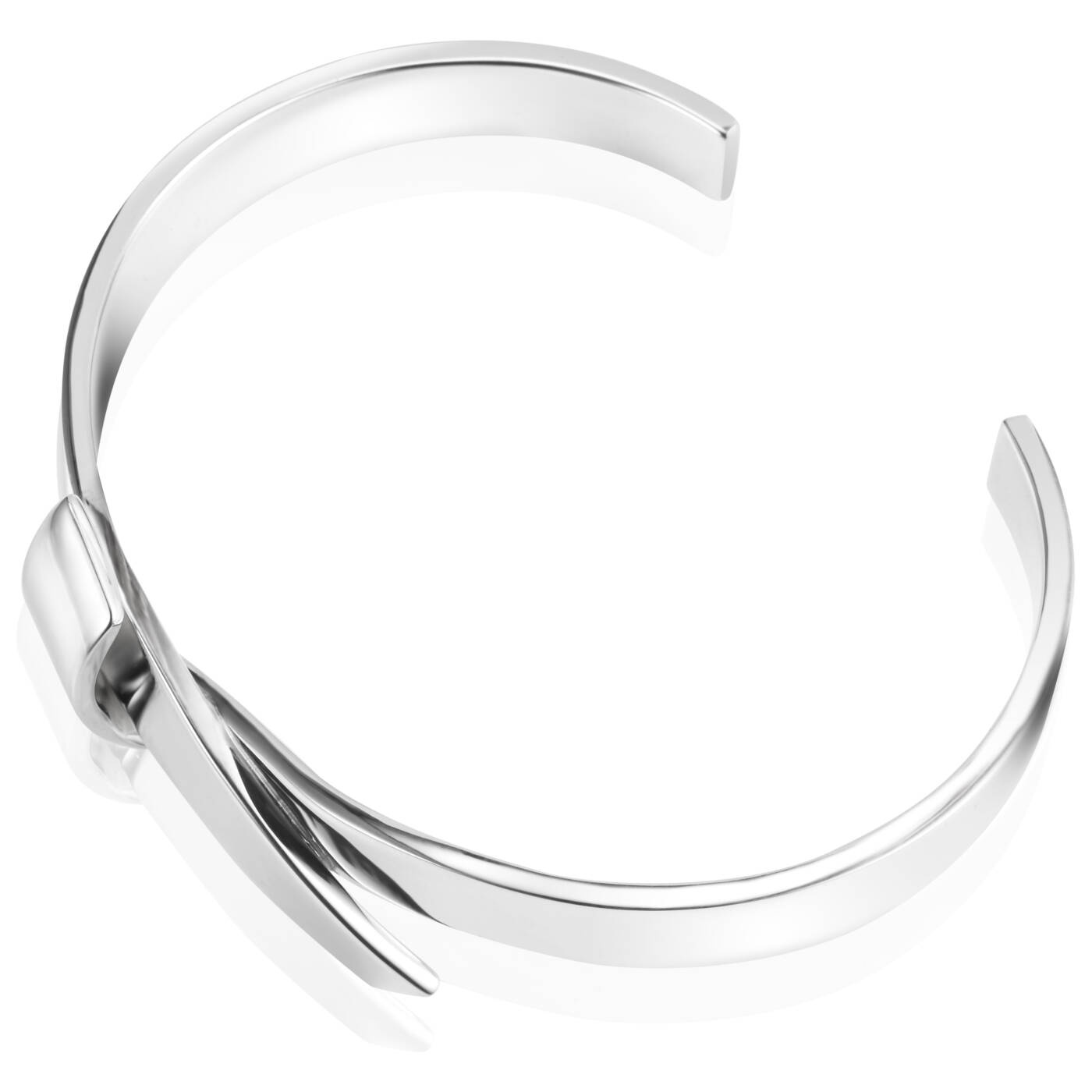 Friendship Cuff Armband Silver