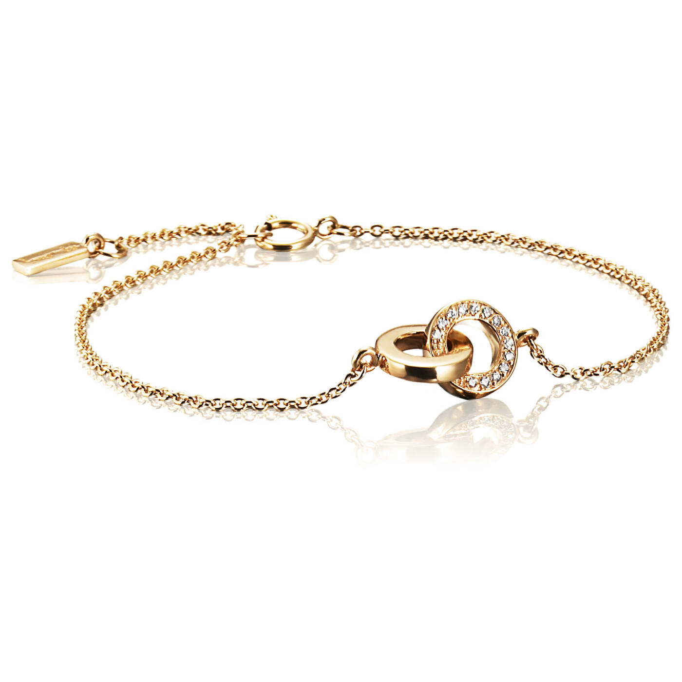 You & Me Armband Guld 15-19 cm