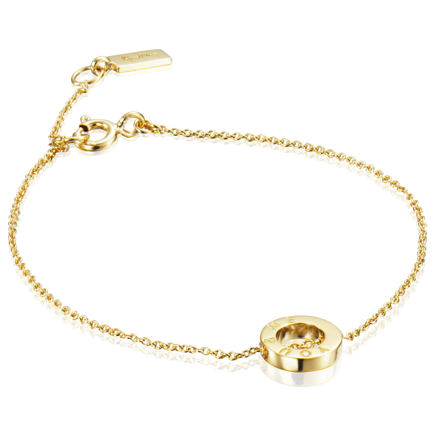 Mini Me You & Me Armband Guld 17-19 cm