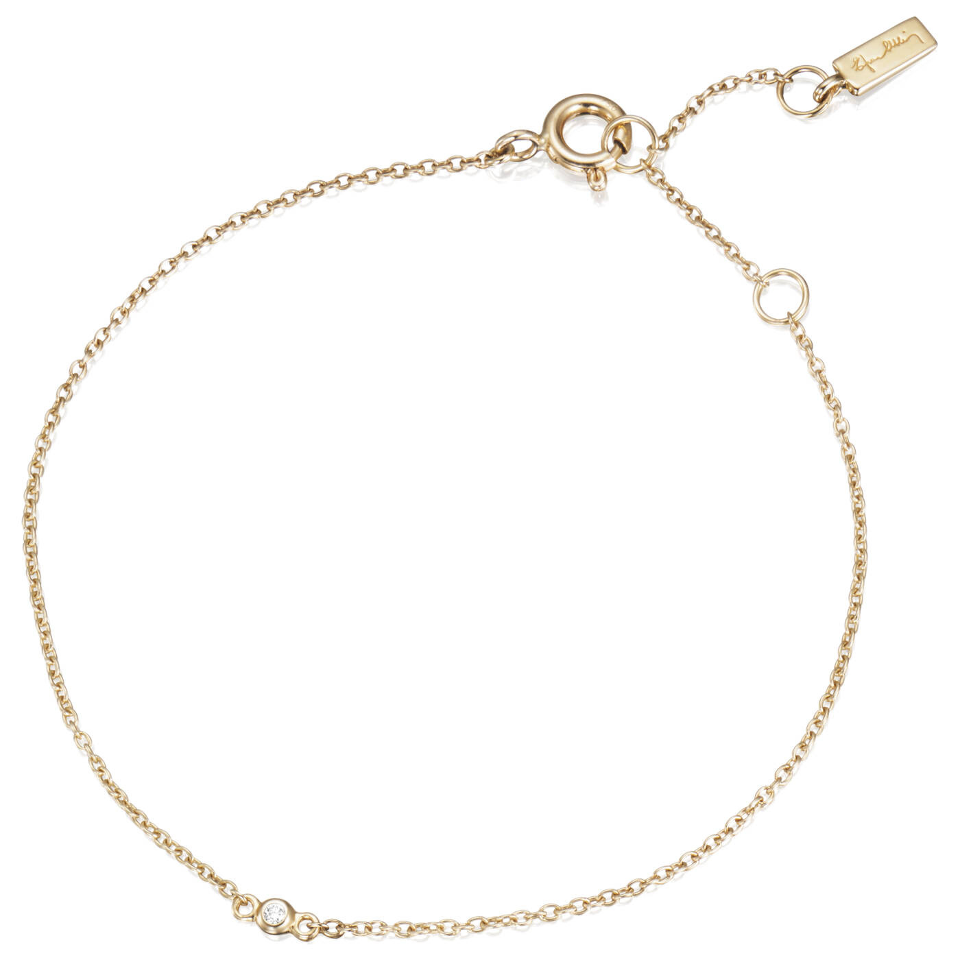 My First Diamond Armband Guld