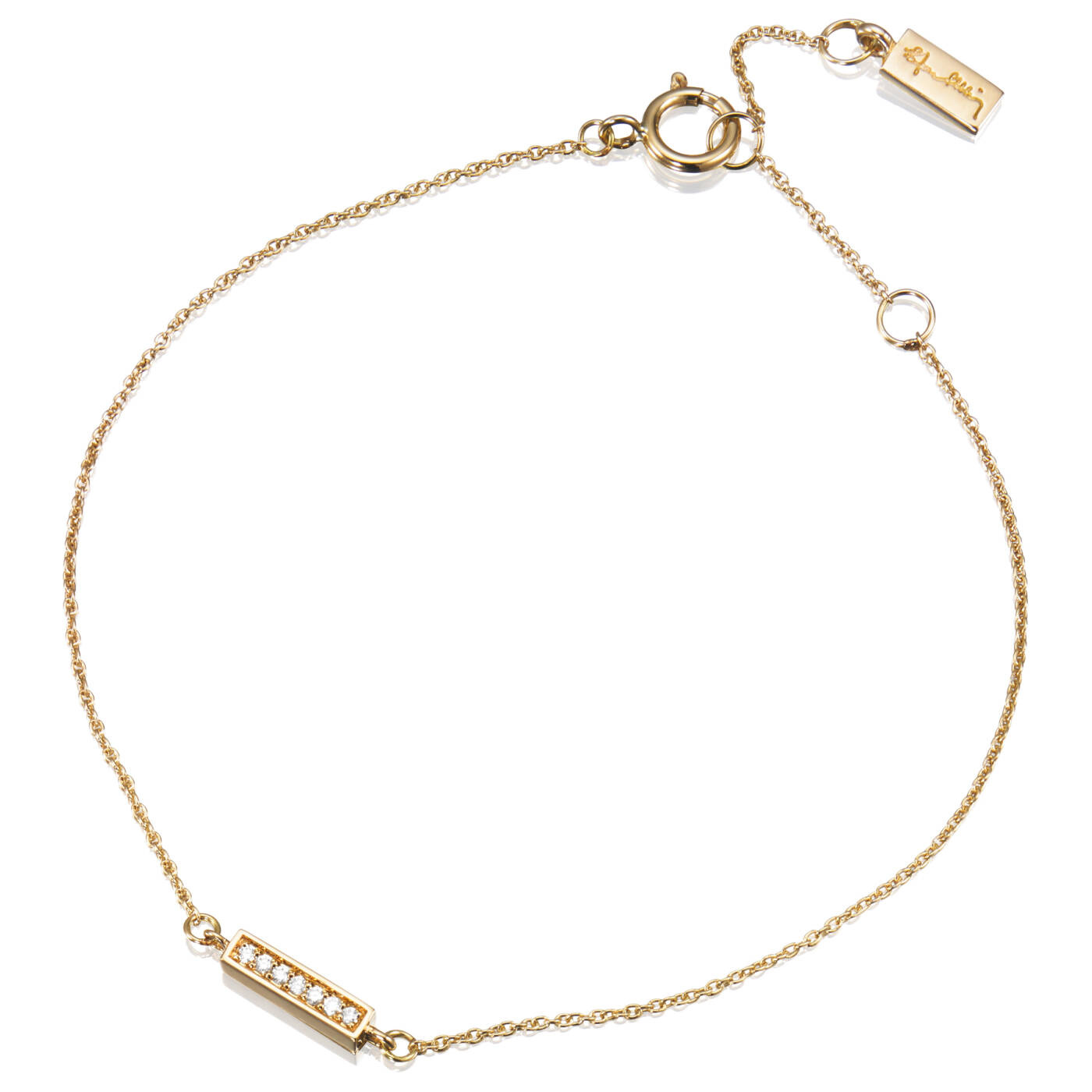 Thin Stars Armband Guld 16-19 cm
