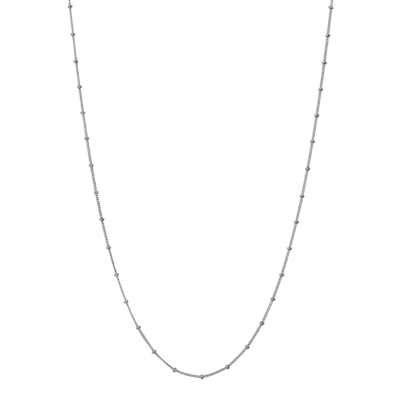 Nala halsband (silver) 55 cm