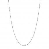 Nala halsband (silver) 55 cm