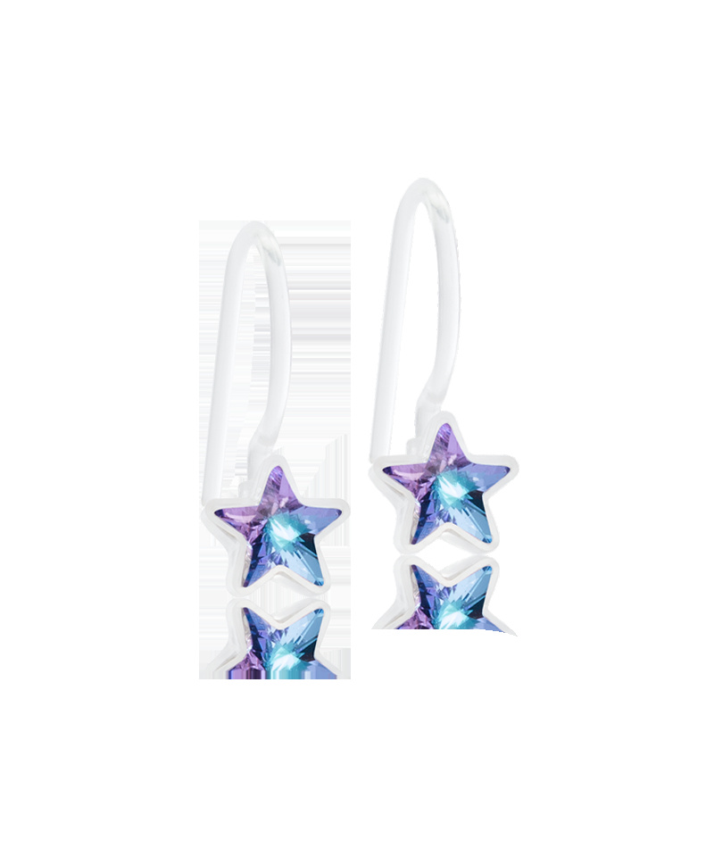 MP Pendant Fixed Star 6 mm, Lilac shimmer