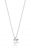 Love pendant halsband Silver 42-47 cm