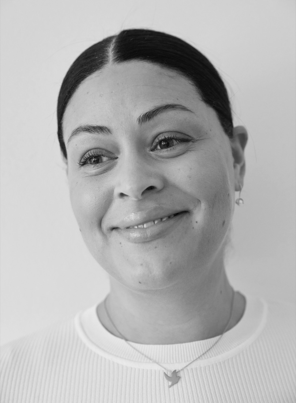 Peace neck silver 40-45 cm