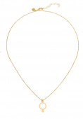 Letters venus neck gold 42-47 cm