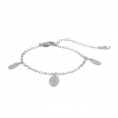 Lingonberry small Armband (silver)