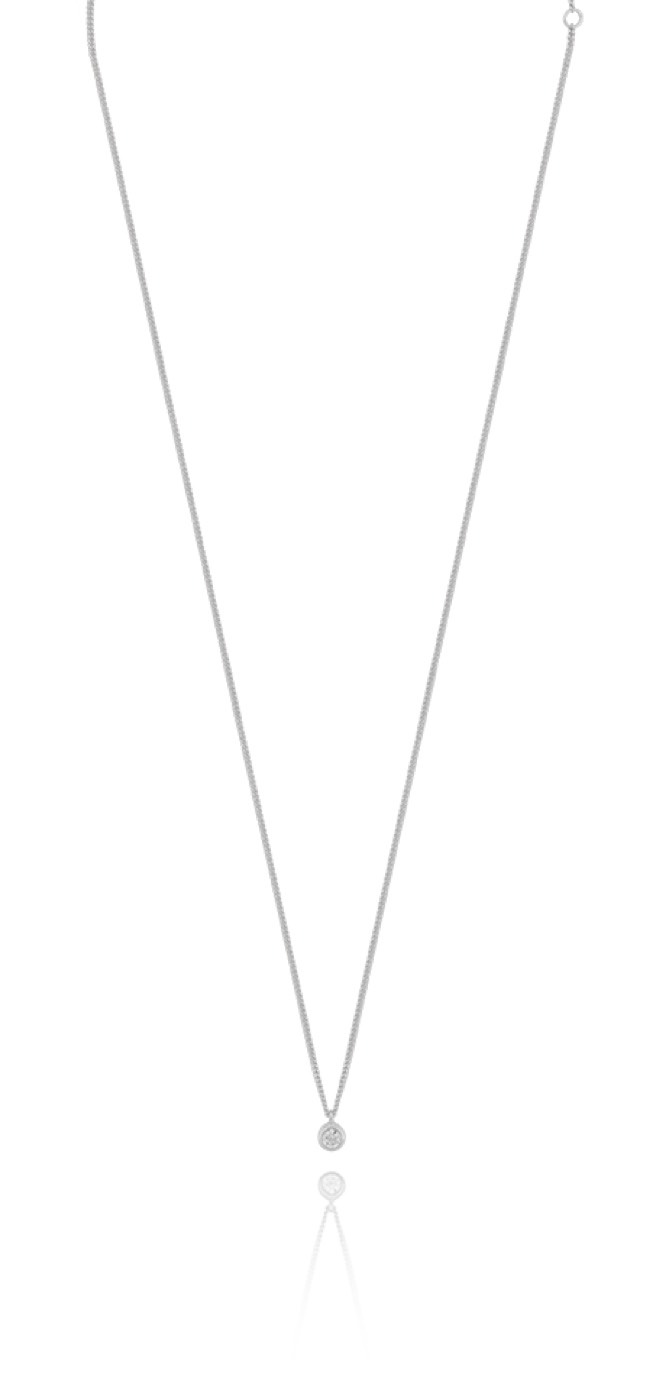 Brilliant halsband Silver 40-45 cm