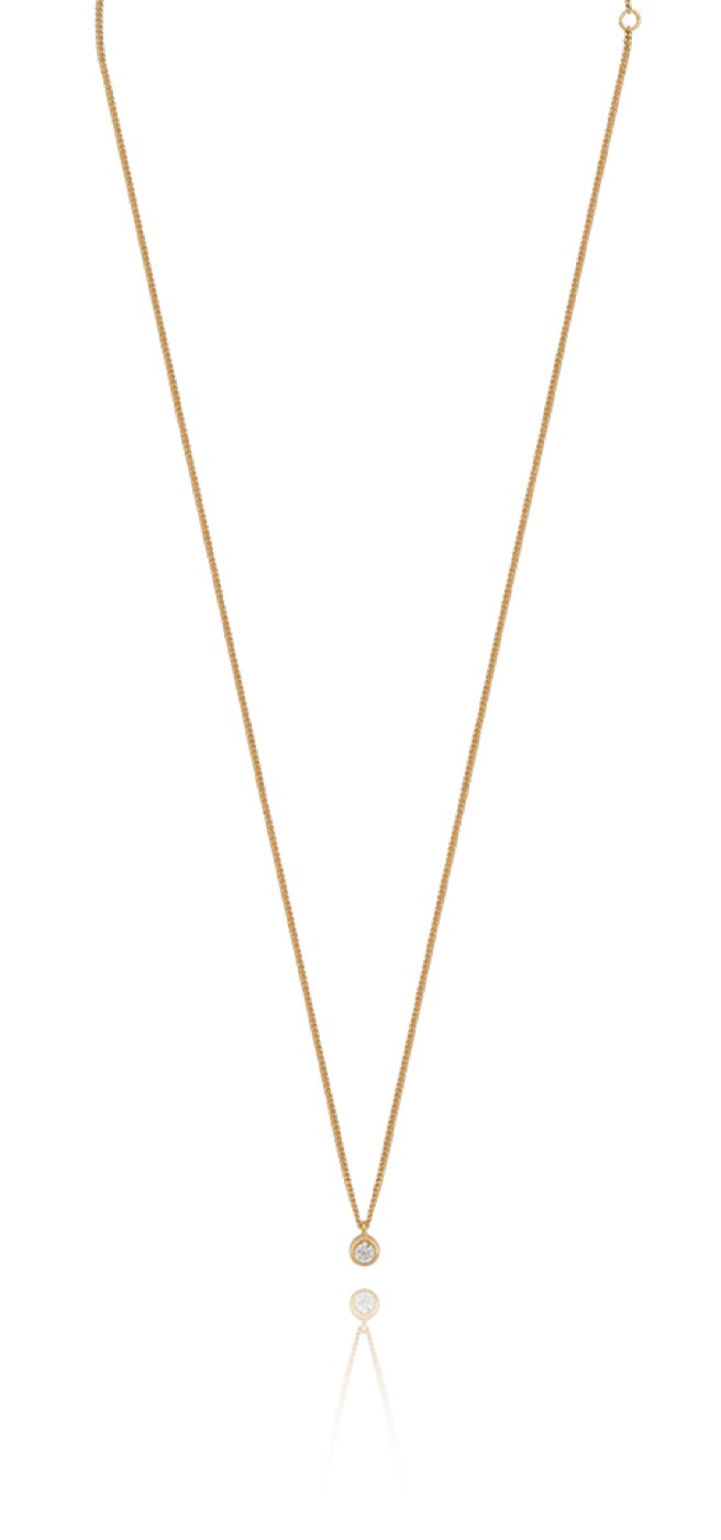 Brilliant halsband Guld