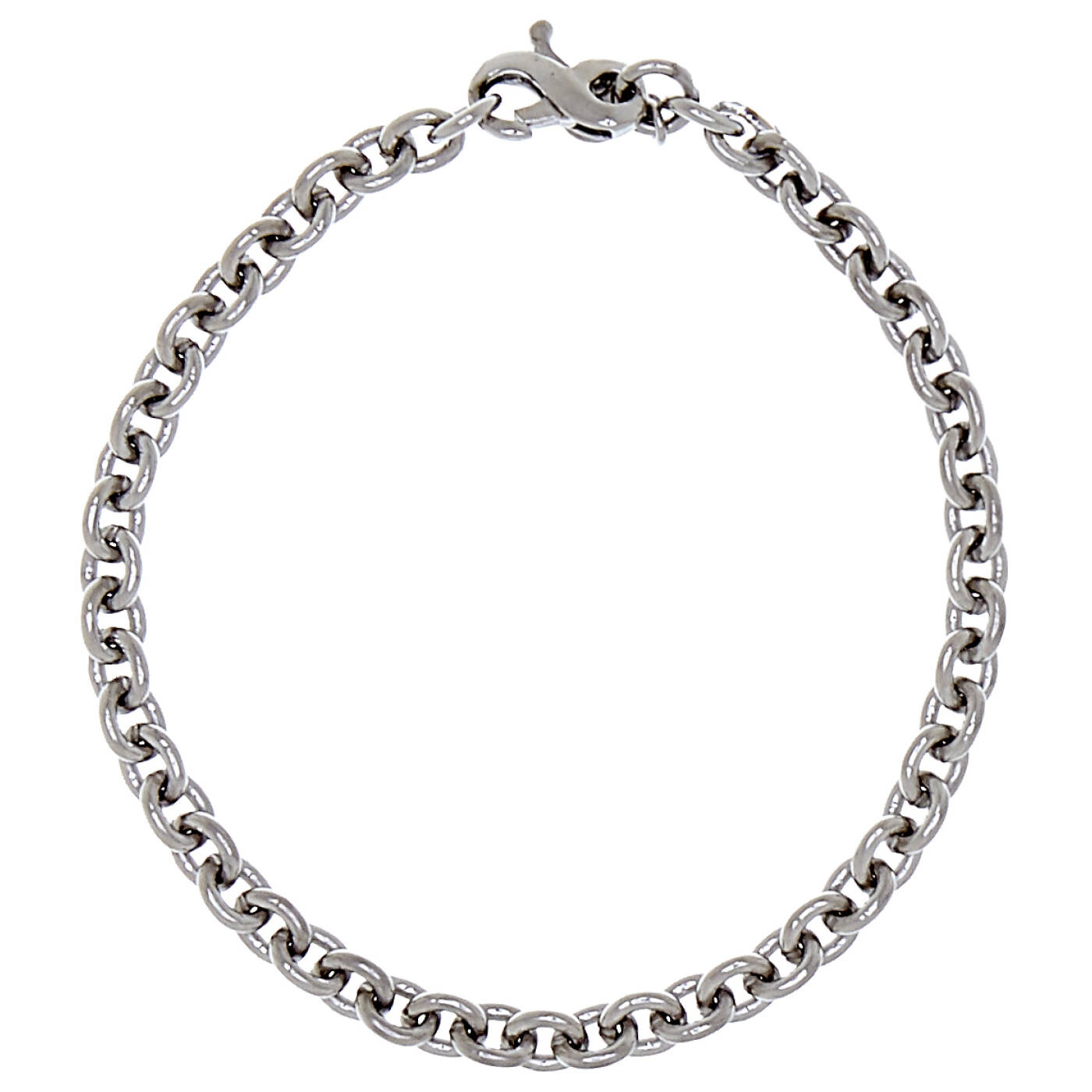 Bear chain brace armband Silver