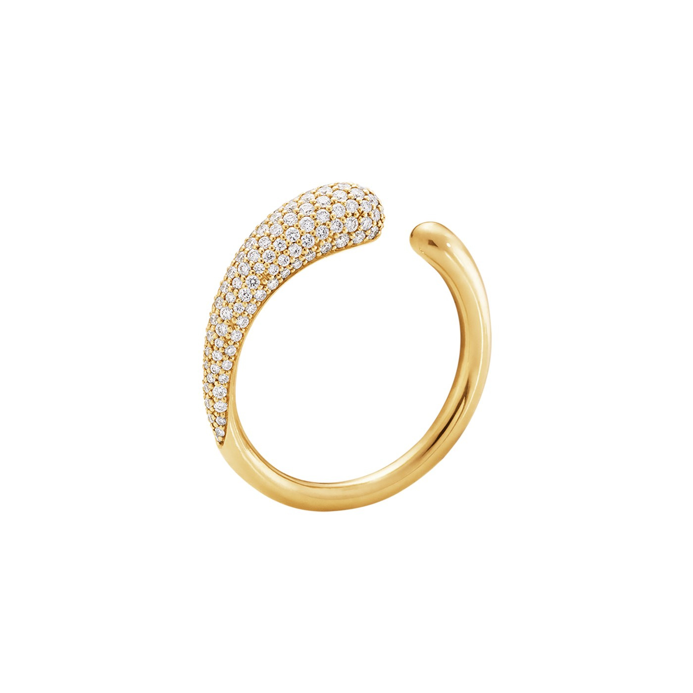 MERCY MINI Ring Diamant PAVÉ 0.53 CT Guld