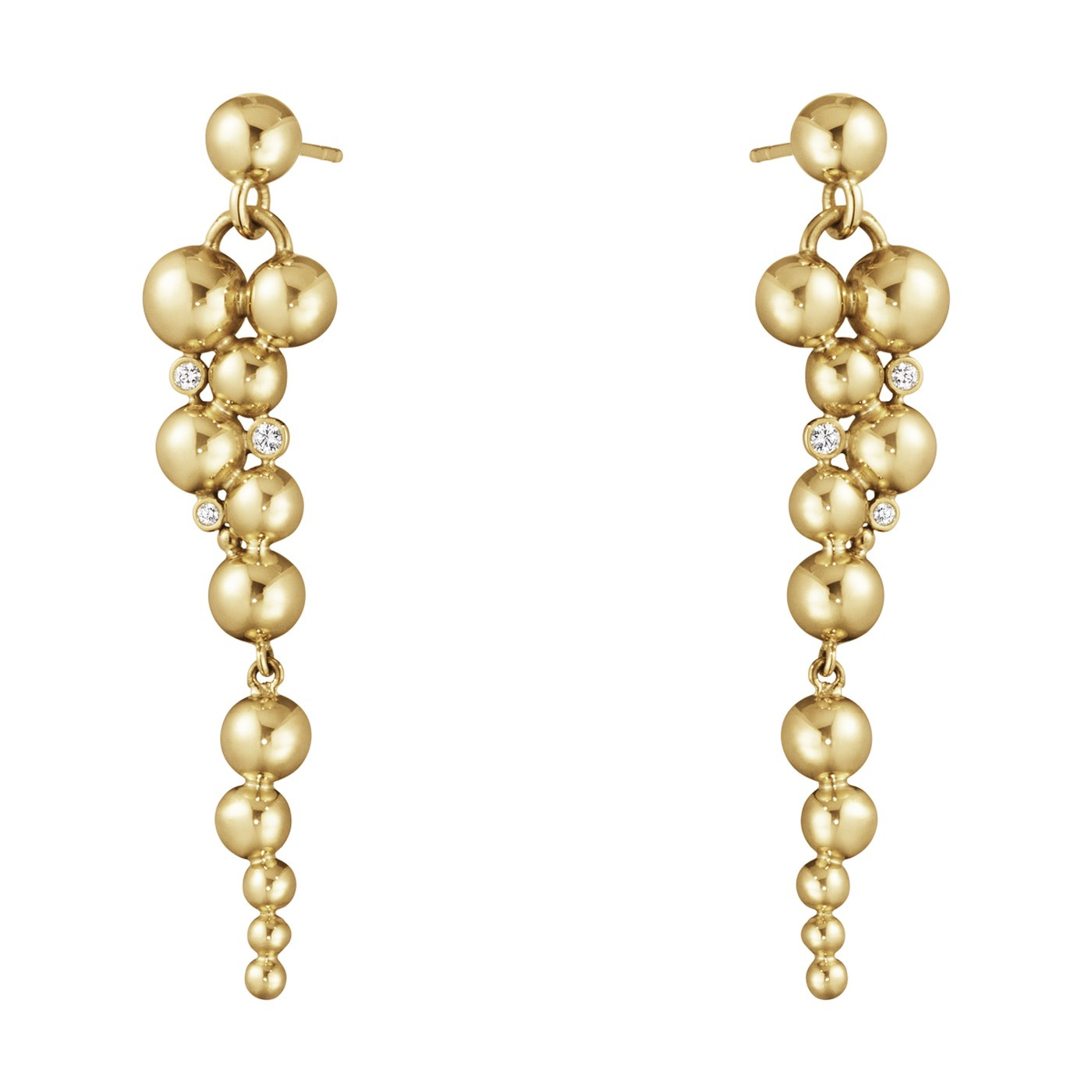 MOONLIGHT GRAPES Örhänge Guld Diamant 0.07 CT