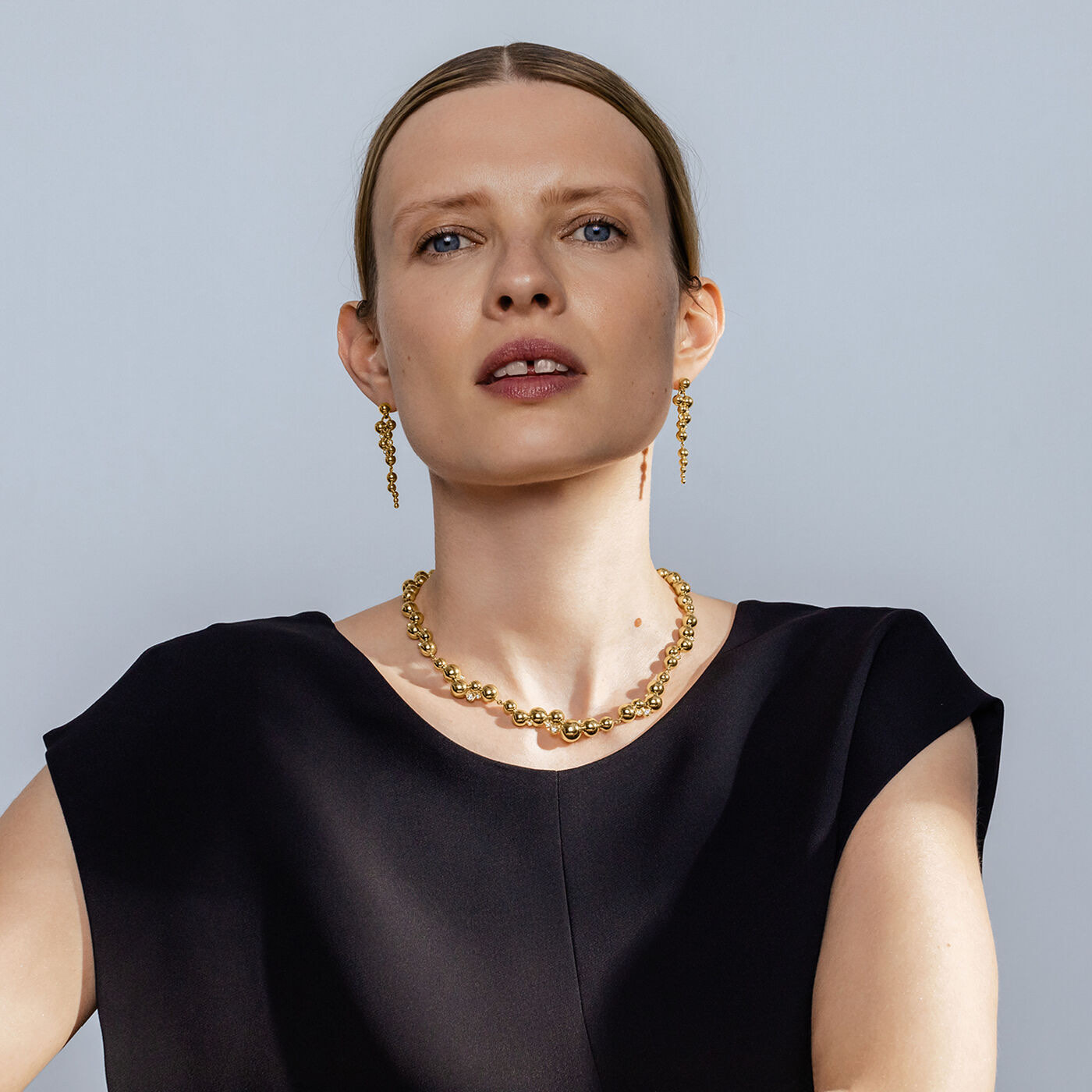 MOONLIGHT GRAPES Halsband Guld Diamant 0.62 CT