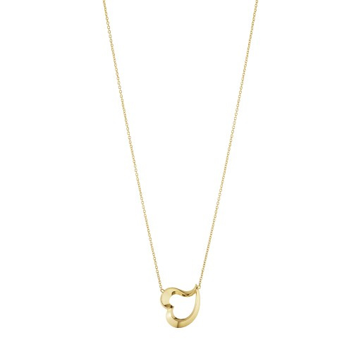 HEART PENDANT Hängsmycke/Halsband (Guld)